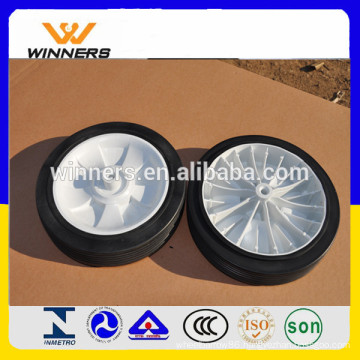 10" rubber wheel for hand trucks